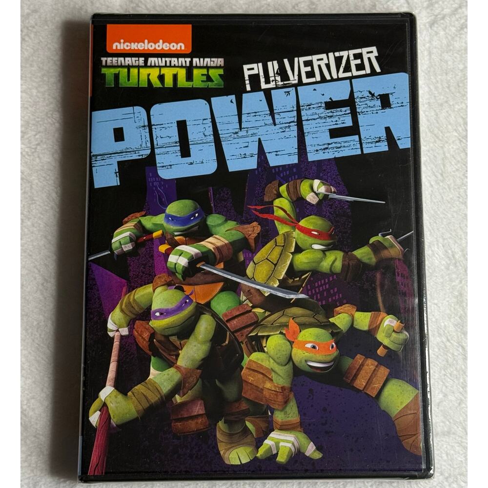 Teenage Mutant Ninja Turtles: Pulverizer Power DVD 2013 NEW & SEALED Nickelodeon